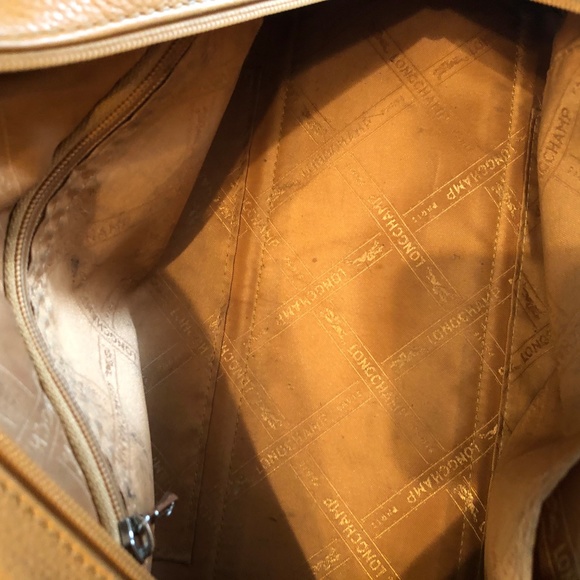 Longchamp Vintage Leather Bowler Bag - Purse - Picture 6 of 8